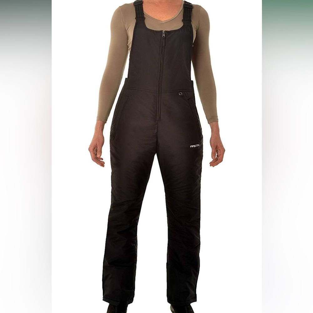 Black Arctix Women's Essential Insulated Bib Overalls SIZE XL